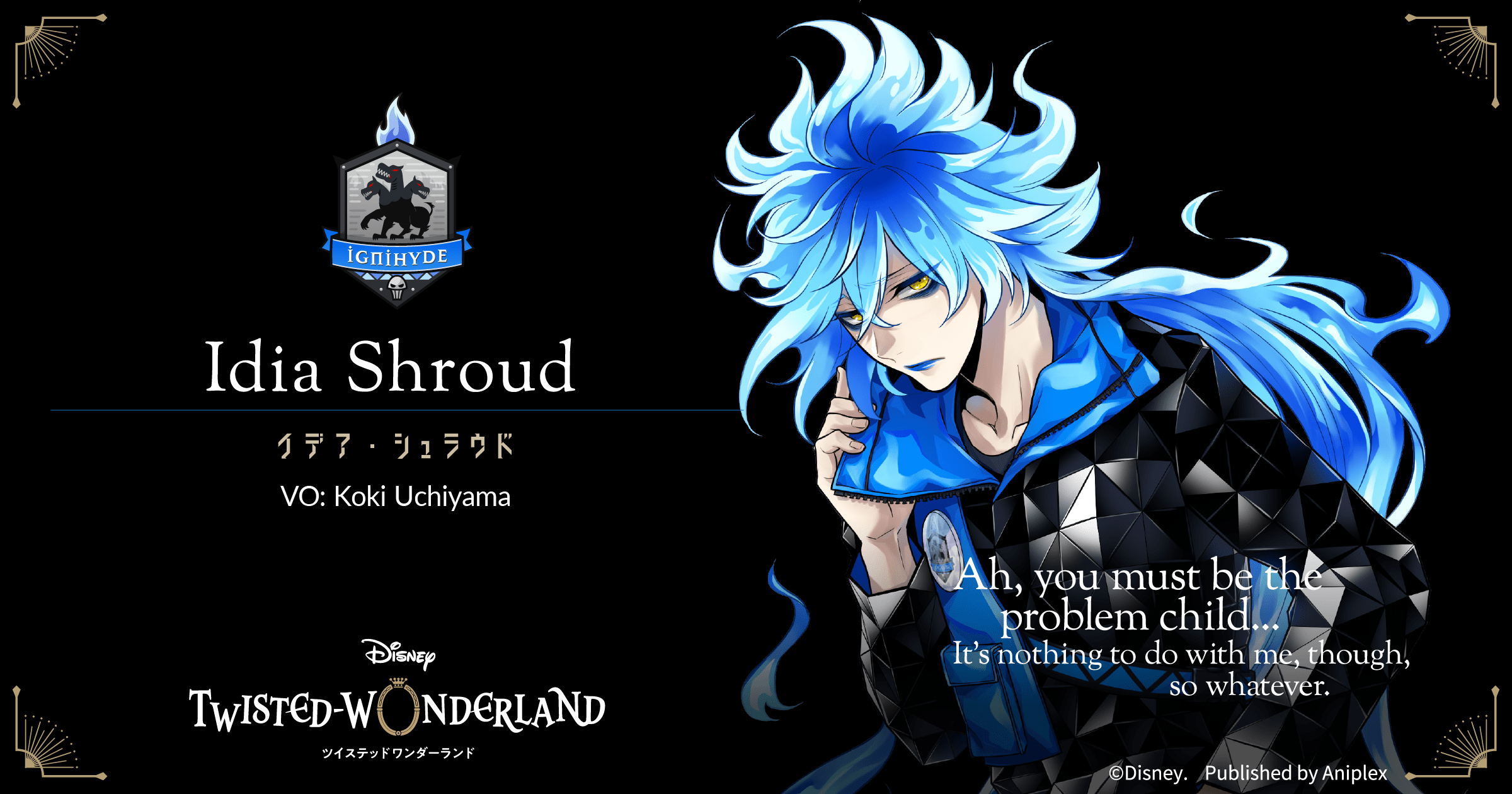 Idia Shroud | Anime character design, Character design, Anime characters
